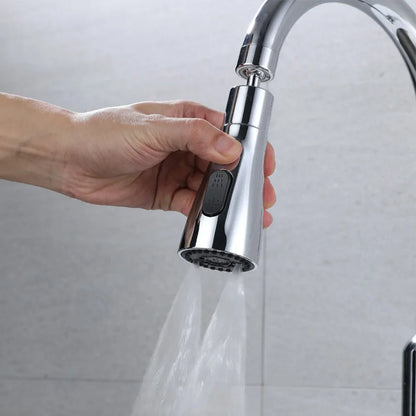 HydroFlex ProSpray – 3-way spray kitchen faucet replacement nozzle Bowlift