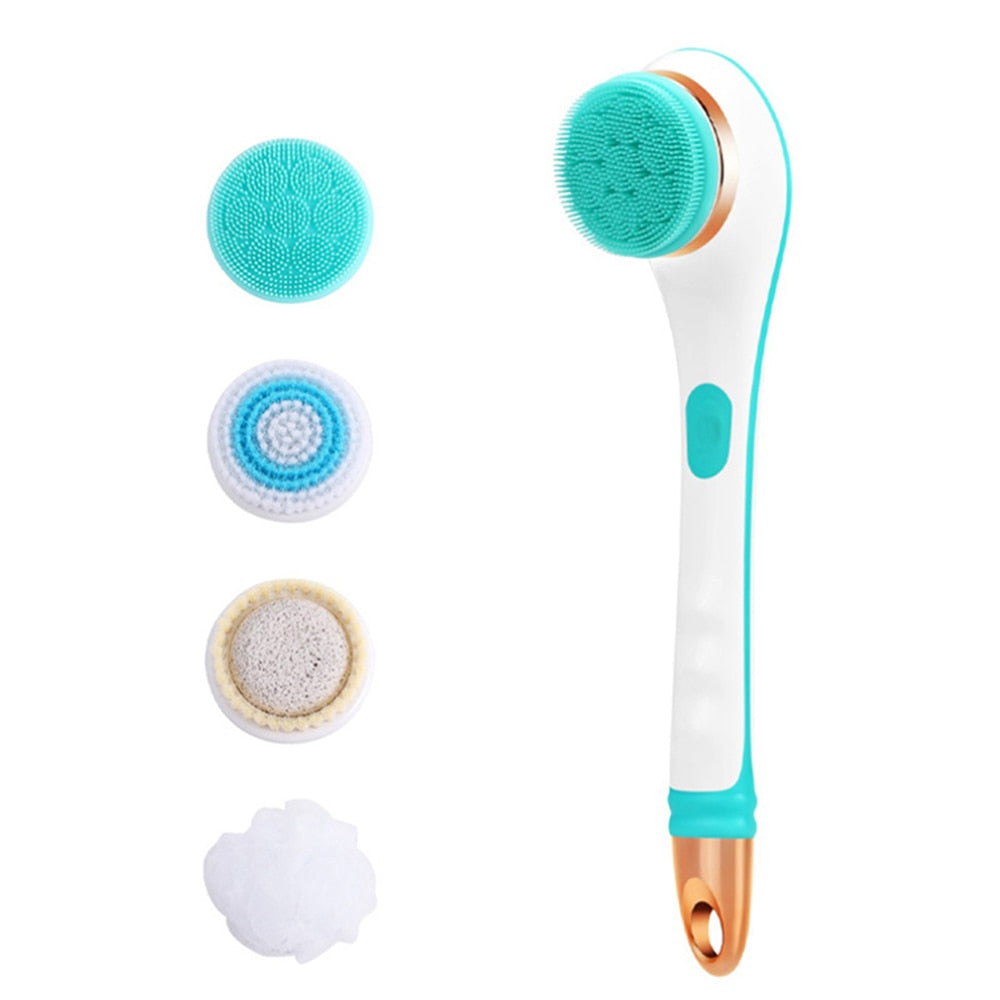 BowLift | Rotating Electric Silicone Massager Bath Brush