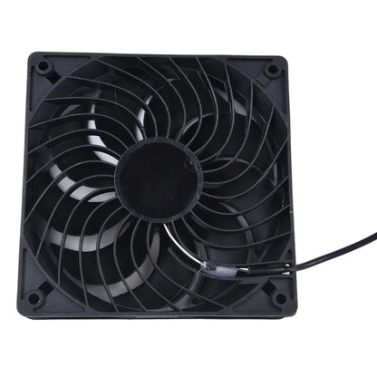BowLift | AirSol Duo Ventilation System | Solar-powered Dual Exhaust Fans | 10W | For Greenhouse, Livestock Barn & Outdoor Applications