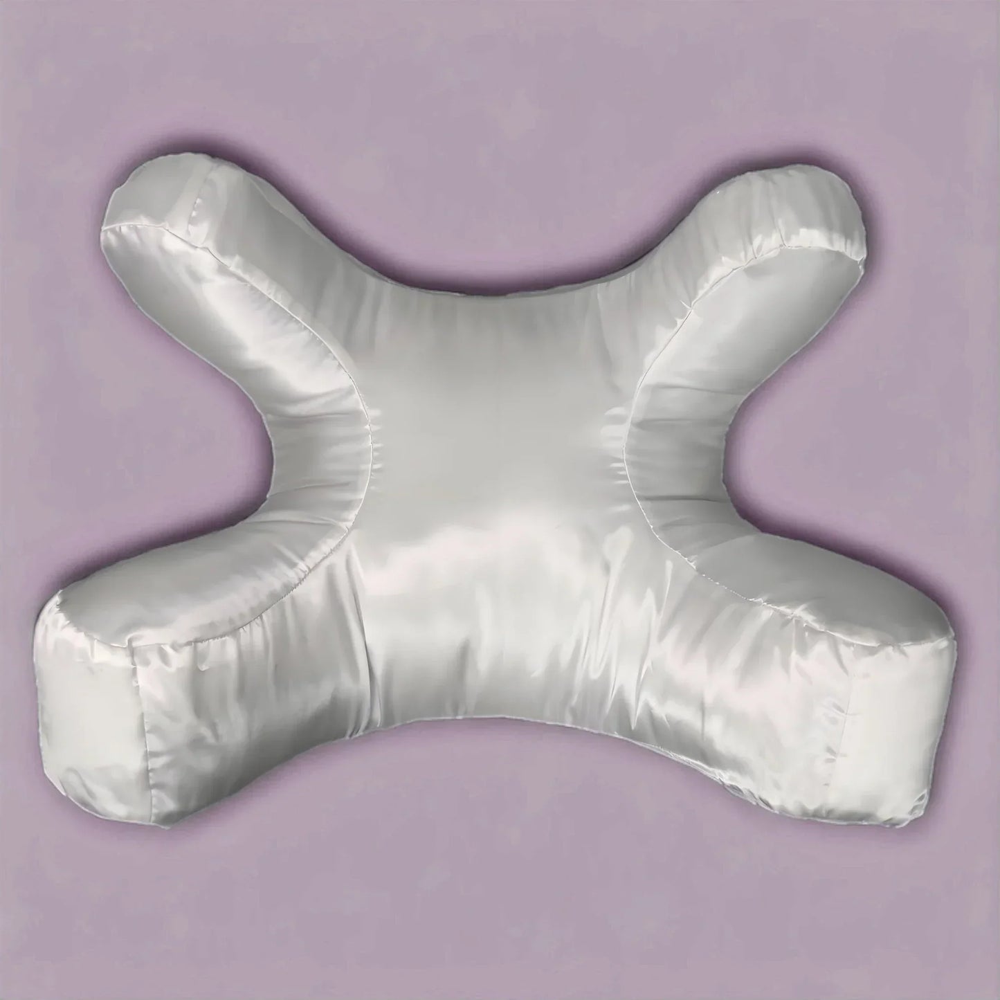 DreamSilk - Face Pillow with Luxurious Satin Cover