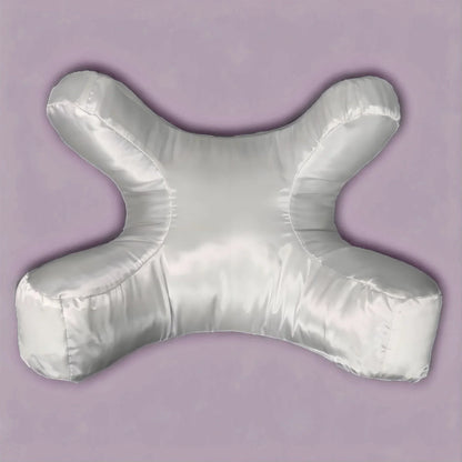 DreamSilk - Face Pillow with Luxurious Satin Cover