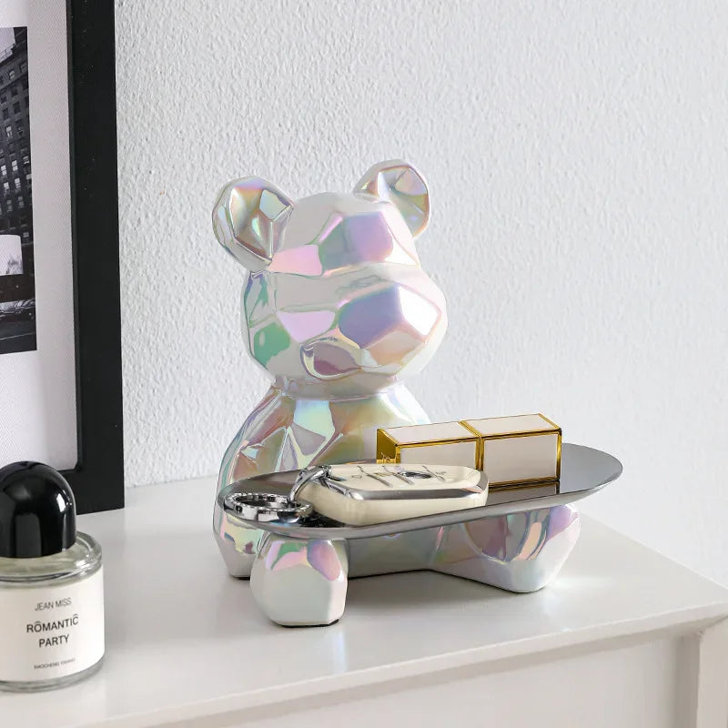 Skanto | Geometric Bear for Stylish Organization and Storage