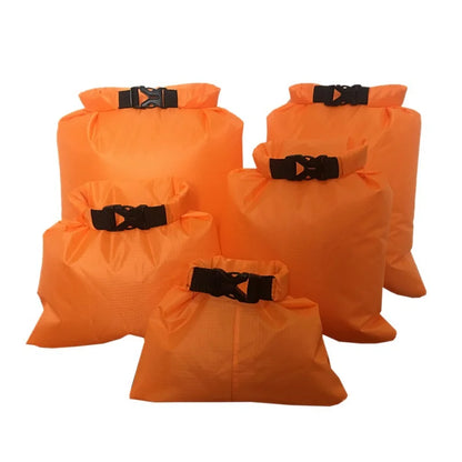 Skanto | Dry Bag Set Sealon | Waterproof & Sand-Free | 5-Piece Set (1,5L–6L) | For Travel, Beach & Outdoors