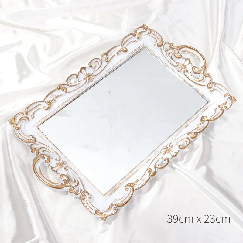 Vintage style mirror tray | Skanto