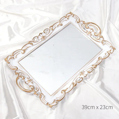 Vintage style mirror tray | Skanto