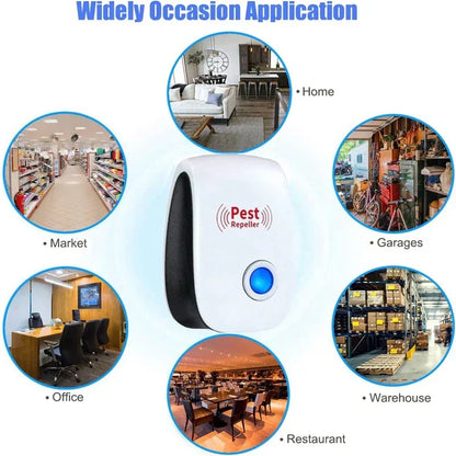Skanto | Pest Control, Ultrasonic, Mice, Cockroaches, Insects, Rats, Spiders, Mosquitoes, Home Pest Control, Household, Unwanted Animals