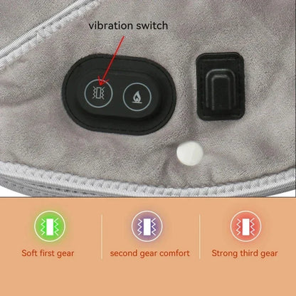 BowLift | Warm Neck and Shoulder Massager USB Heating Cushion with Vibration