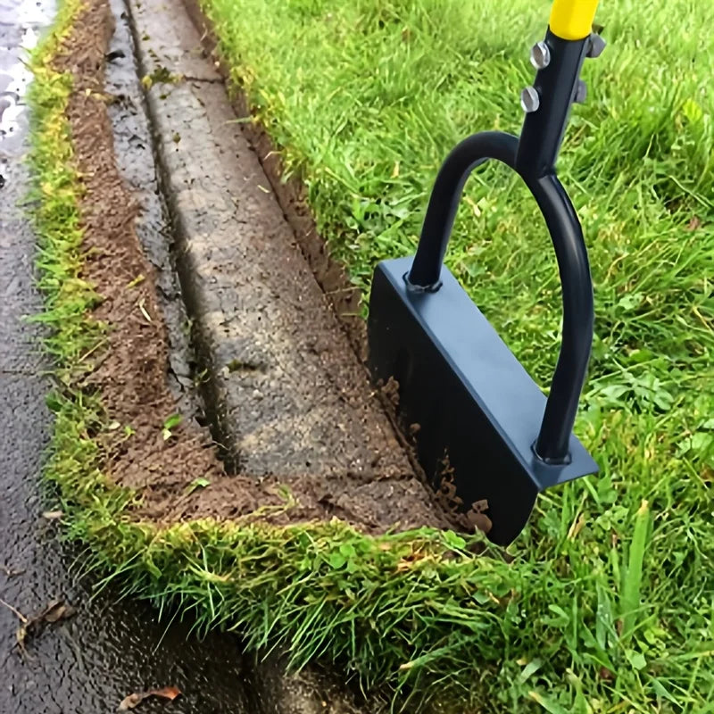 Kalsten | EdgeMaster Lawn Edger | Half-Moon Design with Wavy Edge | Manual Tool for Clean Lawn Edges & Beds