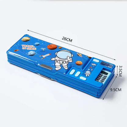BowLift | Double-Sided Creative Calculator Cute Kids Pencil Case