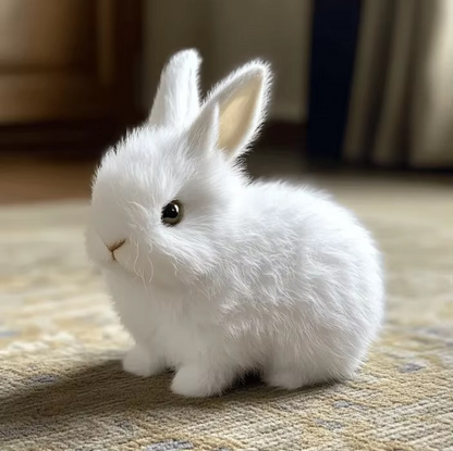 Skanto | Interactive Rabbit Toy | Moves and Makes Sound | White