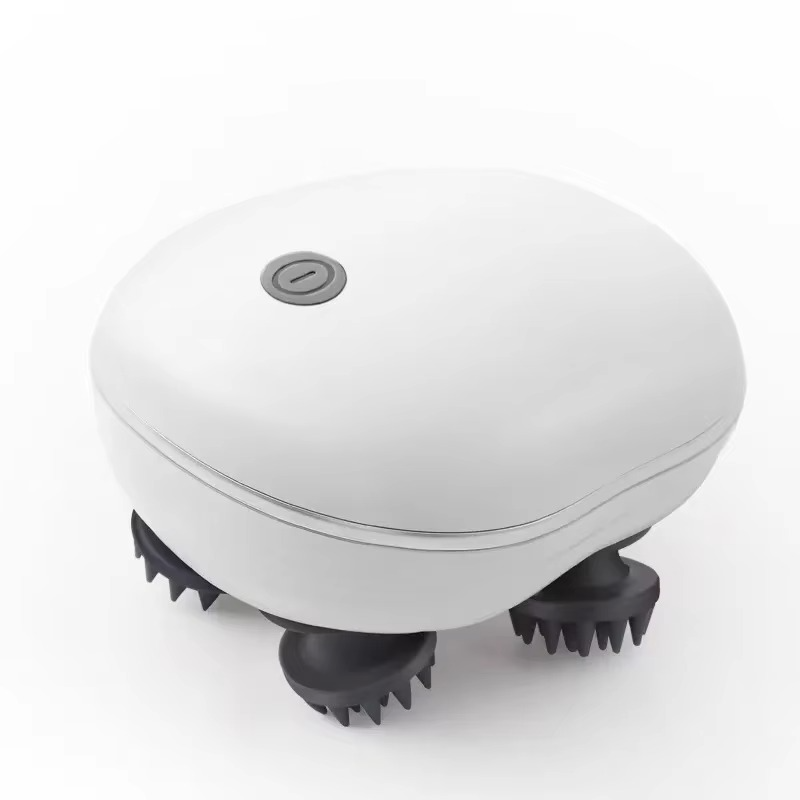 Skanto | Electric Scalp and Body Massager with Red Light Therapy for Stress and Muscle Tension Relief