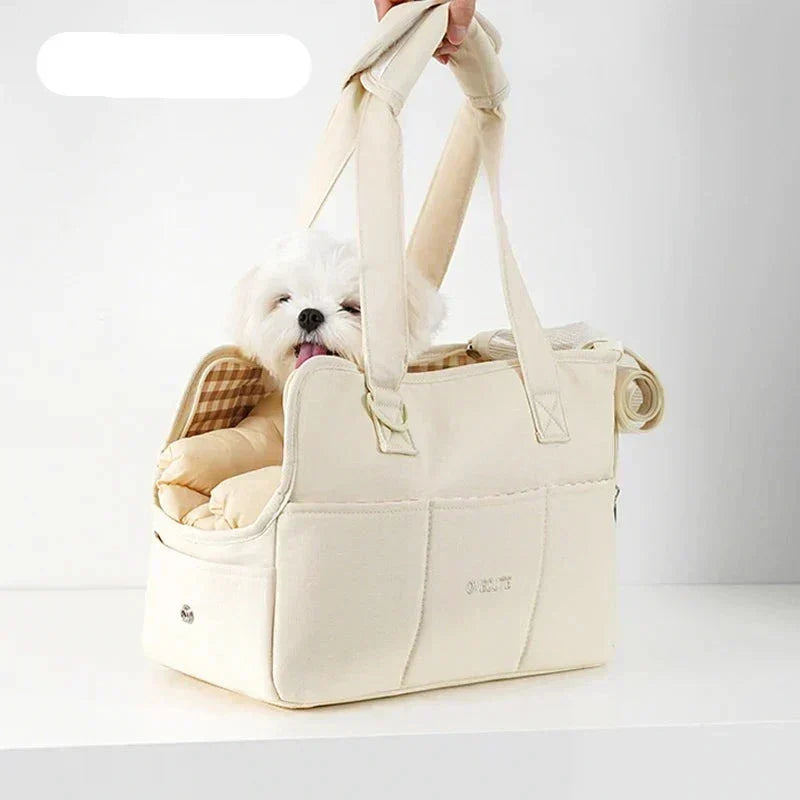 Norvo | LuxCarry – Durable & Safe Pet Carrier for Small Dogs & Cats | Lightweight, Breathable & Stylish