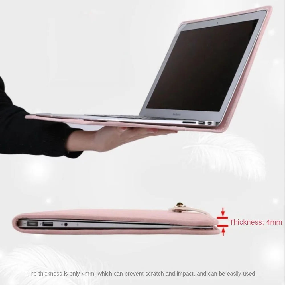 BowLift | Protective Creative Pink Laptop Bag Case