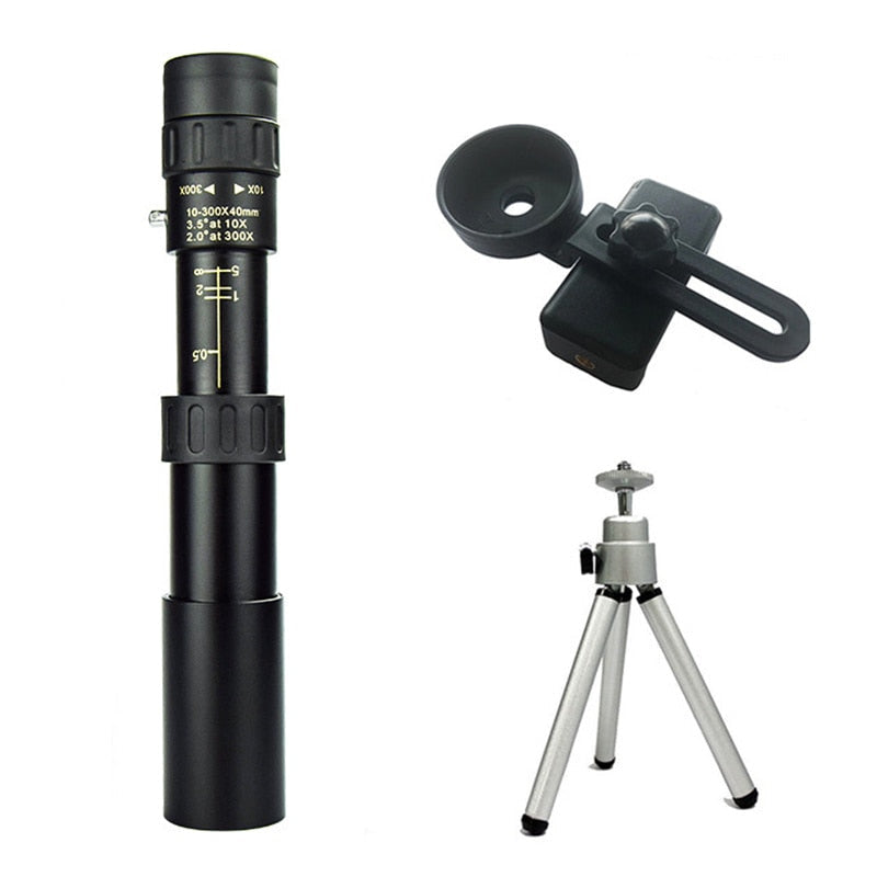 10-300X Zoom Telescope