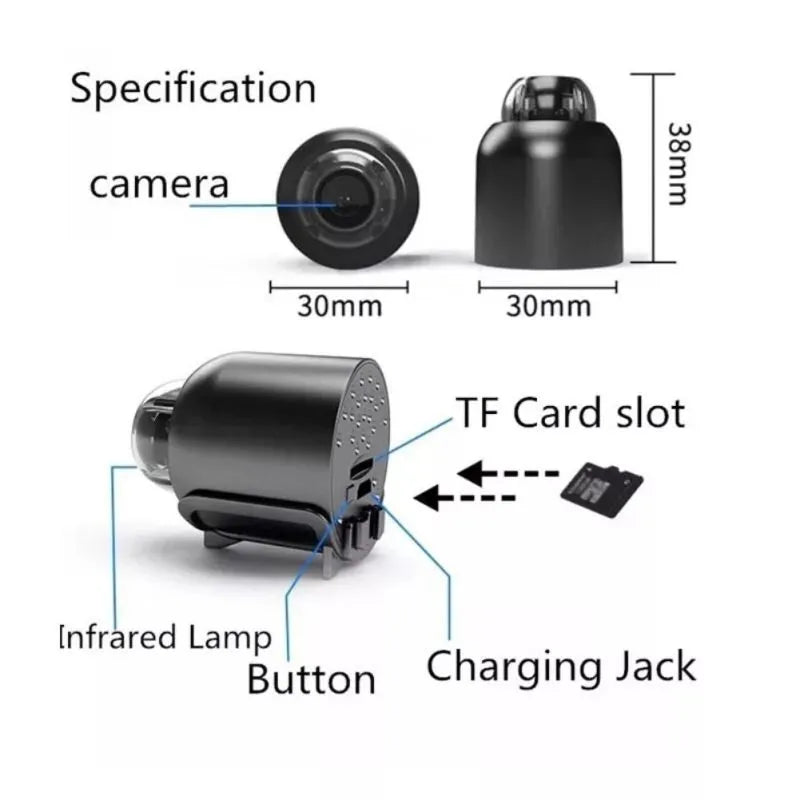 Brehn | Mini 5G Wireless Wifi Camera 1080P HD