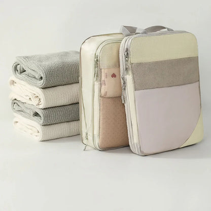 Skanto | PackNest Compression Organizer Set | 5-Piece | Space-Saving & Water-Repellent | Ideal for Travel & Everyday Use