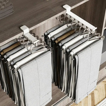 BowLift | Retractable Wardrobe Rail Closet Organizer Hanger