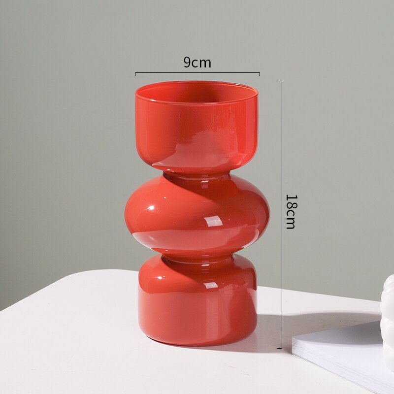 Skanto | Glass Animal Vase - Multicolor