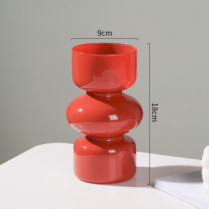 Skanto | Glass Animal Vase - Multicolor