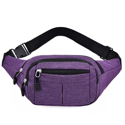 BowLift | Unisex Waterproof Canvas Waist and Crossbody Bag for Outdoor Sports
