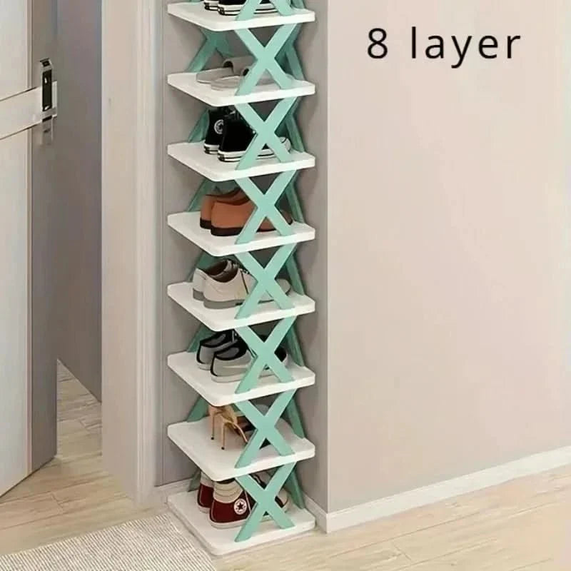 BowLift | Saving Shoe Organiser - Multi-layered storage cabinet for bedroom & hallway