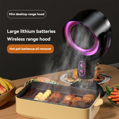 BowLift | SmokeAway Venti – Portable Air Purifier Fan with Ion Technology and USB Charger
