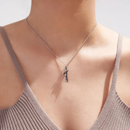 BowLift | Love Forever Hug Cute Couple Necklace