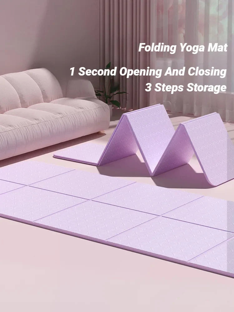 BowLift | YogaMat FlexFold | Foldable & Lightweight | Double-Sided Non-Slip | Eco-Friendly TPE