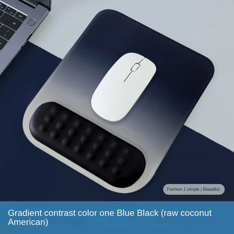 BowLift | Palmira Mouse Pad | Ergonomic & Stylish | Memory Foam Comfort | Non-Slip & Decorative