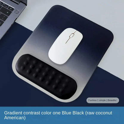 BowLift | Palmira Mouse Pad | Ergonomic & Stylish | Memory Foam Comfort | Non-Slip & Decorative