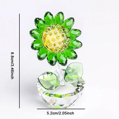 Crystal Glass Sunflower | Bowlift