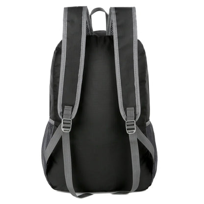 BowLift | TrekVita Foldable Backpack | Ultralight & Waterproof | 31×14×47 cm | Outdoor & Travel Backpack for Men & Women