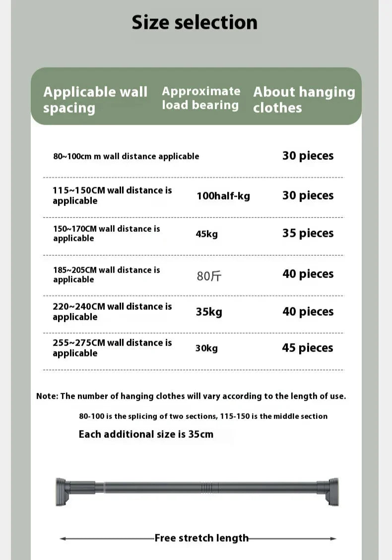 BowLift | Drill-Free Telescopic Hanger Rod