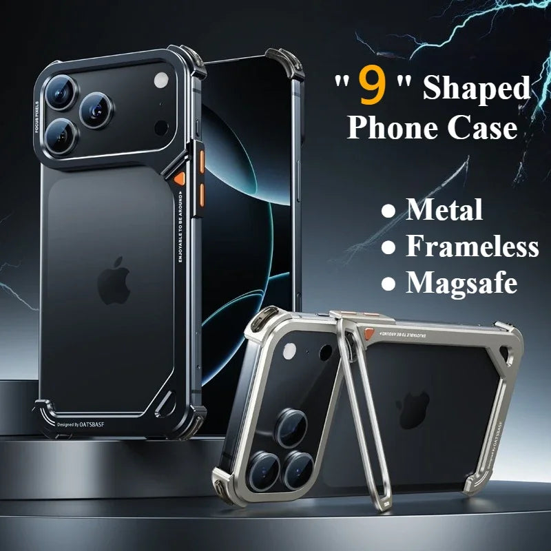 BowLift | Metal Frameless Bumper iPhone17 Shield