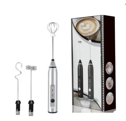 BowLift | Portable USB Electric Milk Frother Handheld Coffee Whisk and Mini Food Blender