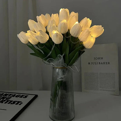TulipGlow - Portable LED Tulip Night Light Bowl