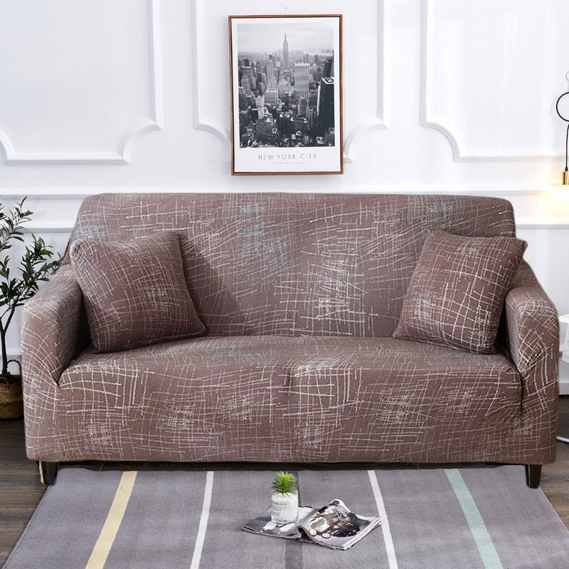 Modern non-slip colorful elastic sofa cover | Brehn