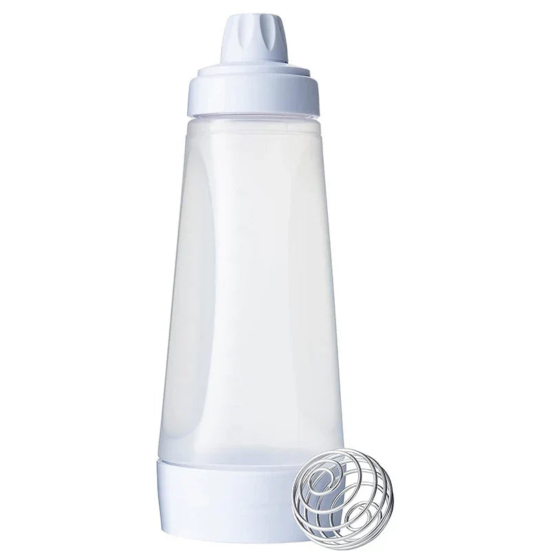 Skanto | Pancake Batter Dispenser Mixer with BlenderBall Whisk - Squeeze Bottle Pancake Shaker Dispenser JT194 from LMETJMA