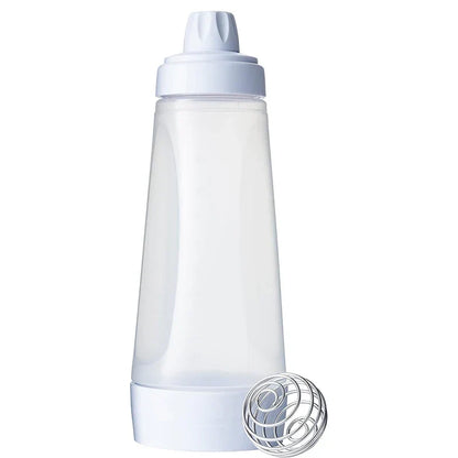 Skanto | Pancake Batter Dispenser Mixer with BlenderBall Whisk - Squeeze Bottle Pancake Shaker Dispenser JT194 from LMETJMA