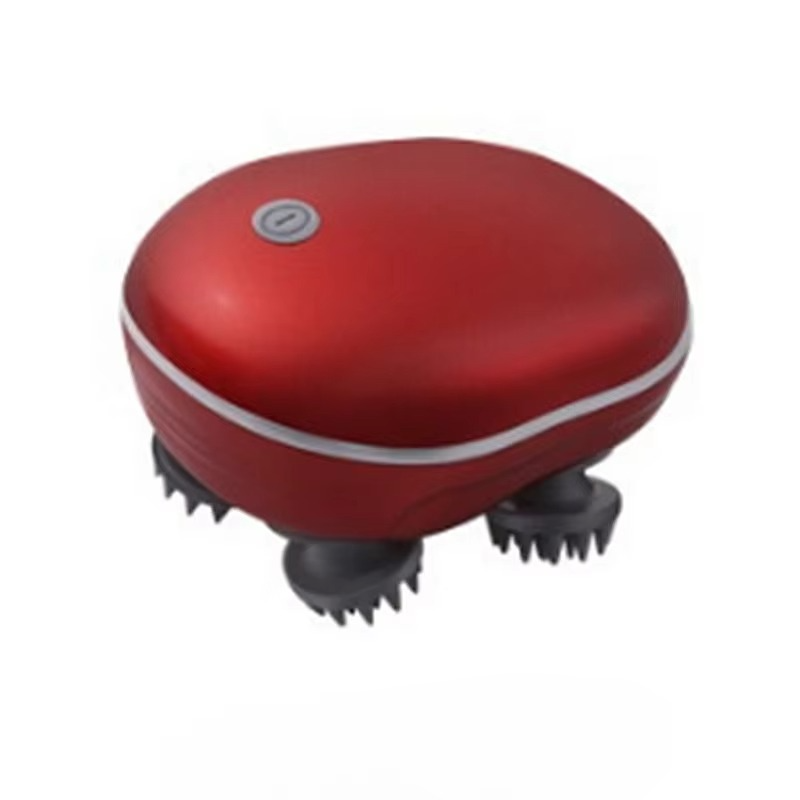 Skanto | Electric Scalp and Body Massager with Red Light Therapy for Stress and Muscle Tension Relief