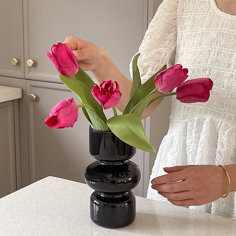 Skanto | Glass Animal Vase - Multicolor
