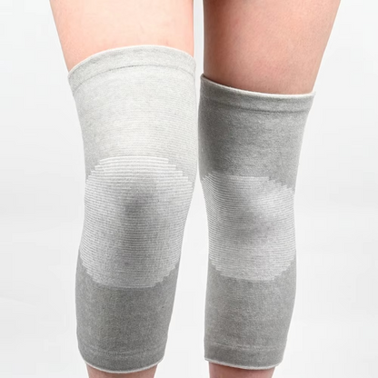 Knee braces with bamboo content for more freedom of movement and comfort