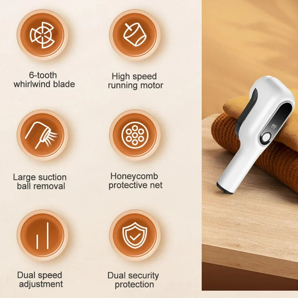 BowLift | USB Rechargeable Lint Remover