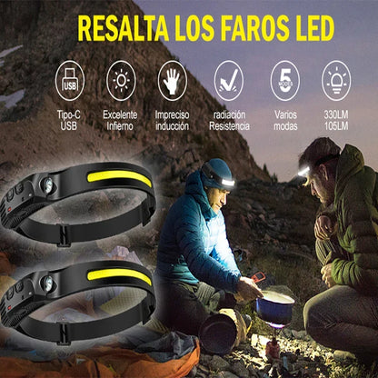 BowLift | Rechargeable LED Emergency Headlamp – Hands-Free Light During Power Outage