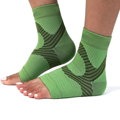 Night compression socks for Plantar Fasciitis with heel and arch support