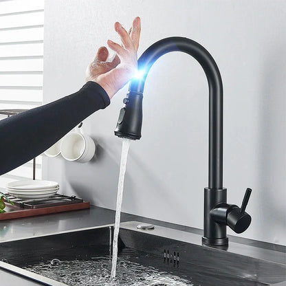Skanto | Retractable Kitchen Faucet with Touch Control and Sensor Function