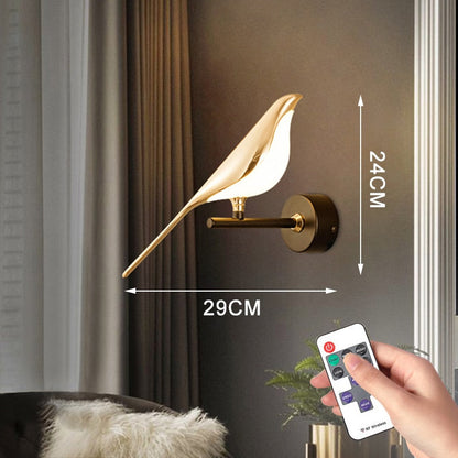 BowLift | Modern Nordic Wall Bird Lamp