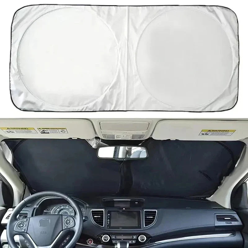BowLift | CoolGuard Car Sunshade | Folding & Heat Resistant | Universal Fit | 150x70cm