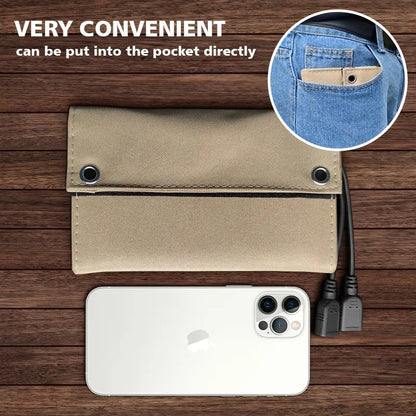 Skanto | Portable Solar Panel USB Power Bank