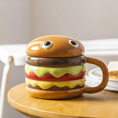 BowLift | Yummy Hamburger-Shaped Ceramic Hamburger Mug